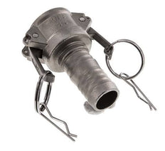 Camlock DN 25 (1'') Koppeling RVS met slangpilaar (25 mm) Type C MIL-C-27487
