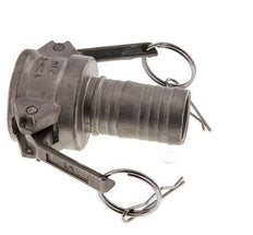 Camlock DN 32 (1 1/4'') Koppeling RVS met slangpilaar (32 mm) Type C MIL-C-27487