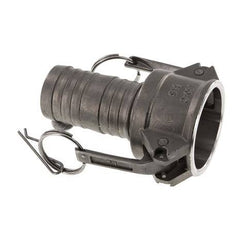 Camlock DN 40 (1 1/2'') Koppeling RVS met slangpilaar (38 mm) Type C MIL-C-27487