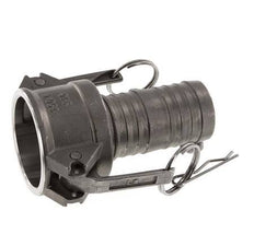 Camlock DN 40 (1 1/2'') Koppeling RVS met slangpilaar (38 mm) Type C MIL-C-27487