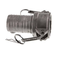 Camlock DN 50 (2'') Koppeling RVS met slangpilaar (50 mm) Type C MIL-C-27487