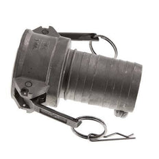 Camlock DN 50 (2'') Koppeling RVS met slangpilaar (50 mm) Type C MIL-C-27487