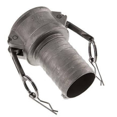 Camlock DN 50 (2'') Koppeling RVS met slangpilaar (50 mm) Type C MIL-C-27487