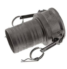 Camlock DN 60 (2 1/2'') Koppeling RVS met slangpilaar (63 mm) Type C MIL-C-27487