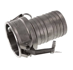 Camlock DN 75 (3'') Koppeling RVS met slangpilaar (75 mm) Type C MIL-C-27487