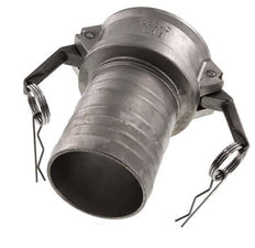 Camlock DN 75 (3'') Koppeling RVS met slangpilaar (75 mm) Type C MIL-C-27487