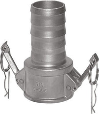 Camlock DN 120 (5'') Koppeling Messing met slangpilaar (127 mm) Type C MIL-C-27487