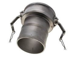 Camlock DN 120 (5'') Koppeling RVS met slangpilaar (127 mm) Type C MIL-C-27487