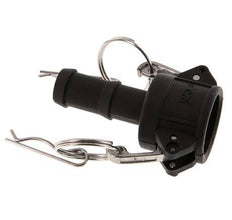 Camlock DN 20 (3/4'') Koppeling Polypropyleen met slangpilaar (19 mm) Type C MIL-C-27487