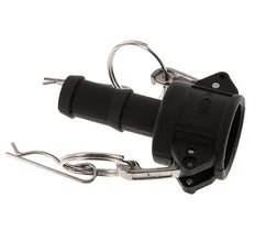 Camlock DN 20 (3/4'') Koppeling Polypropyleen met slangpilaar (19 mm) Type C MIL-C-27487