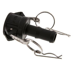 Camlock DN 20 (3/4'') Koppeling Polypropyleen met slangpilaar (19 mm) Type C MIL-C-27487