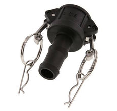 Camlock DN 20 (3/4'') Koppeling Polypropyleen met slangpilaar (19 mm) Type C MIL-C-27487