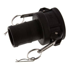Camlock DN 50 (2'') Koppeling Polypropyleen met slangpilaar (50 mm) Type C MIL-C-27487