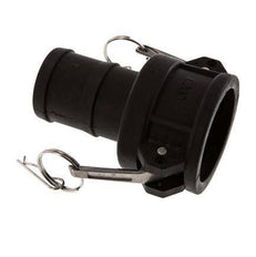 Camlock DN 50 (2'') Koppeling Polypropyleen met slangpilaar (50 mm) Type C MIL-C-27487
