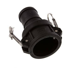 Camlock DN 50 (2'') Koppeling Polypropyleen met slangpilaar (50 mm) Type C MIL-C-27487
