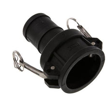 Camlock DN 50 (2'') Koppeling Polypropyleen met slangpilaar (50 mm) Type C MIL-C-27487