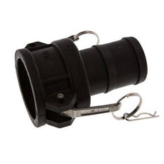 Camlock DN 50 (2'') Koppeling Polypropyleen met slangpilaar (50 mm) Type C MIL-C-27487