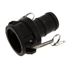 Camlock DN 50 (2'') Koppeling Polypropyleen met slangpilaar (50 mm) Type C MIL-C-27487