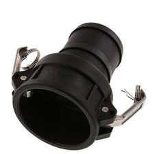 Camlock DN 75 (3'') Polypropylene Coupling Hose Pillar (75 mm) Type C MIL-C-27487