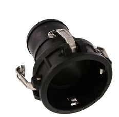 Camlock DN 90 (4'') Koppeling Polypropyleen met slangpilaar (100 mm) Type C MIL-C-27487