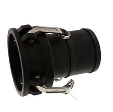 Camlock DN 90 (4'') Koppeling Polypropyleen met slangpilaar (100 mm) Type C MIL-C-27487