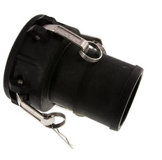 Camlock DN 90 (4'') Koppeling Polypropyleen met slangpilaar (100 mm) Type C MIL-C-27487