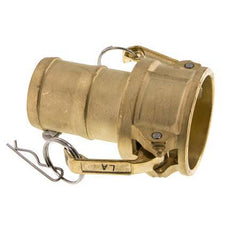 Camlock DN 50 (2'') Koppeling Messing met slangpilaar (50 mm) Type C MIL-C-27487