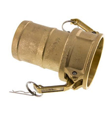 Camlock DN 120 (5'') Koppeling Messing met slangpilaar (127 mm) Type C MIL-C-27487