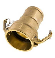 Camlock DN 120 (5'') Koppeling Messing met slangpilaar (127 mm) Type C MIL-C-27487