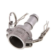 Camlock DN 20 (3/4'') Koppeling Aluminium met slangpilaar (19 mm) Type C MIL-C-27487