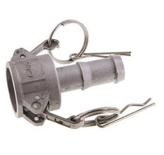 Camlock DN 20 (3/4'') Koppeling Aluminium met slangpilaar (19 mm) Type C MIL-C-27487