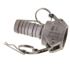 Camlock DN 25 (1'') Koppeling Aluminium met slangpilaar (25 mm) Type C MIL-C-27487