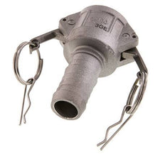 Camlock DN 25 (1'') Koppeling Aluminium met slangpilaar (25 mm) Type C MIL-C-27487