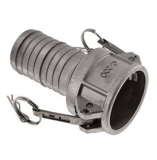 Camlock DN 50 (2'') Koppeling Aluminium met slangpilaar (50 mm) Type C MIL-C-27487