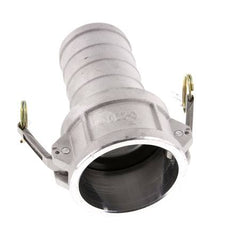 Camlock DN 60 (2 1/2'') Koppeling Aluminium met slangpilaar (63 mm) Type C MIL-C-27487