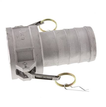 Camlock DN 60 (2 1/2'') Koppeling Aluminium met slangpilaar (63 mm) Type C MIL-C-27487