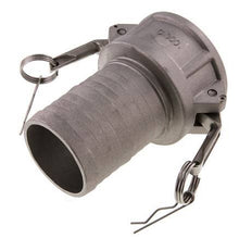 Camlock DN 75 (3'') Koppeling Aluminium met slangpilaar (75 mm) Type C MIL-C-27487