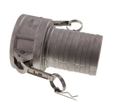 Camlock DN 75 (3'') Koppeling Aluminium met slangpilaar (75 mm) Type C MIL-C-27487