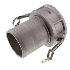 Camlock DN 90 (4'') Koppeling Aluminium met slangpilaar (100 mm) Type C MIL-C-27487