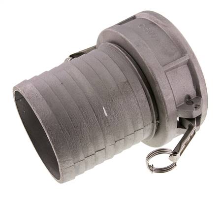 Camlock DN 140 (6'') Koppeling Aluminium met slangpilaar (150 mm) Type C MIL-C-27487