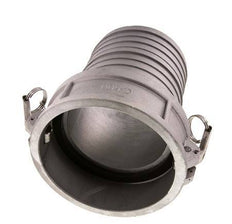 Camlock DN 120 (5'') Koppeling Aluminium met slangpilaar (127 mm) Type C MIL-C-27487