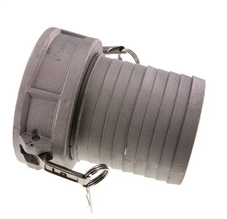 Camlock DN 140 (6'') Koppeling Aluminium met slangpilaar (150 mm) Type C MIL-C-27487