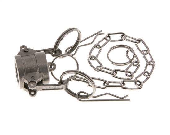 Camlock DN 15 (1/2'') Koppeling RvsEnd Cap Type DC MIL-C-27487