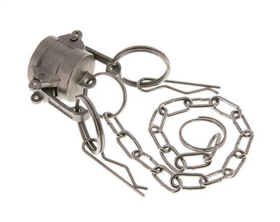 Camlock DN 15 (1/2'') Koppeling RvsEnd Cap Type DC MIL-C-27487