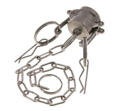 Camlock DN 15 (1/2'') Koppeling RvsEnd Cap Type DC MIL-C-27487