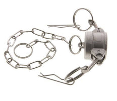 Camlock DN 20 (3/4'') Koppeling RvsEnd Cap Type DC MIL-C-27487