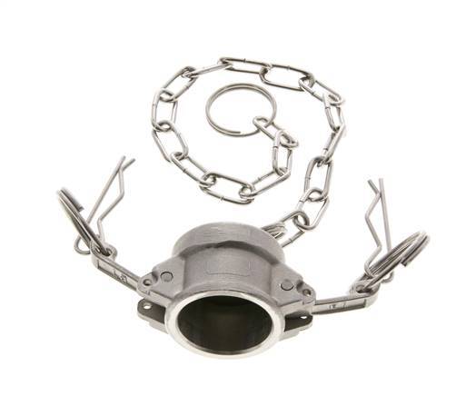 Camlock DN 20 (3/4'') Koppeling RvsEnd Cap Type DC MIL-C-27487