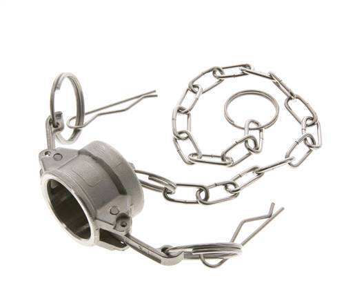 Camlock DN 20 (3/4'') Koppeling RvsEnd Cap Type DC MIL-C-27487