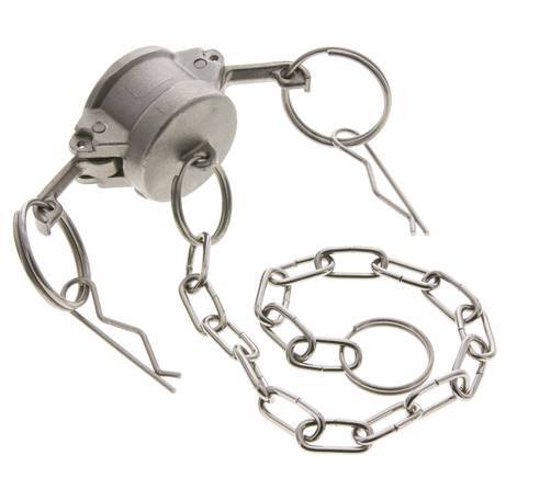 Camlock DN 20 (3/4'') Koppeling RvsEnd Cap Type DC MIL-C-27487