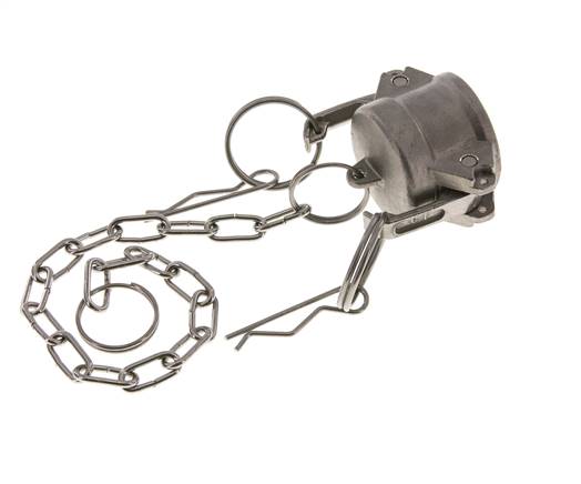 Camlock DN 25 (1'') Koppeling RvsEnd Cap Type DC MIL-C-27487